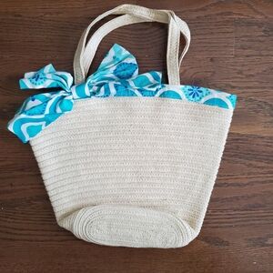 GYMBOREE Girls straw bag purse